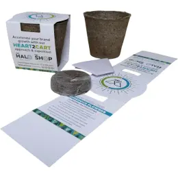 Plantable Paper Seed Kits Branded Heart 2 Cart